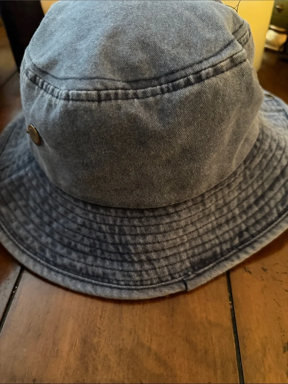 Florida Embroidered Bucket Hat - Blue